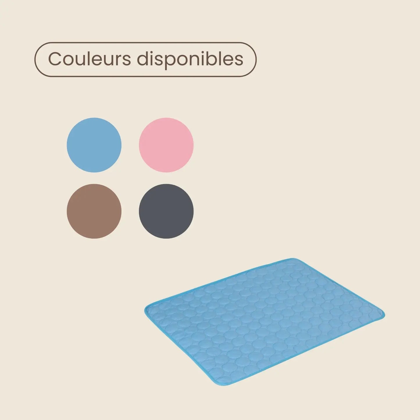 Tapis rafraîchissant pour chien Woofiz