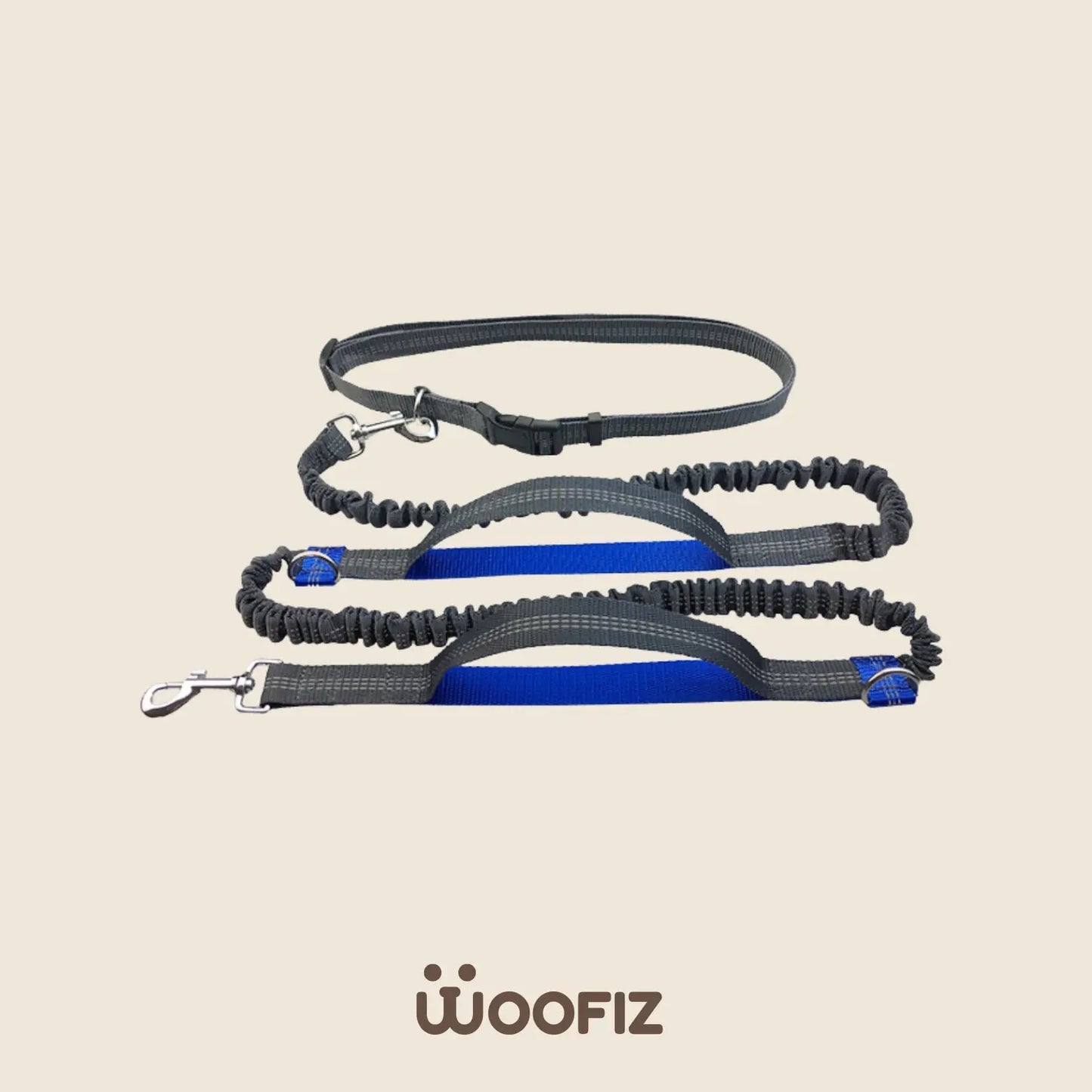 Laisse mains libres pour chien Woofiz