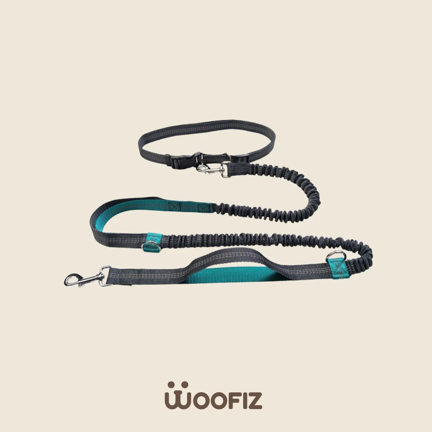 Laisse mains libres pour chien Woofiz