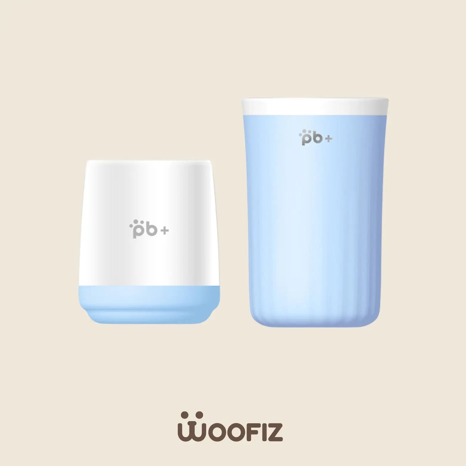 Lave-pattes pour chien Woofiz