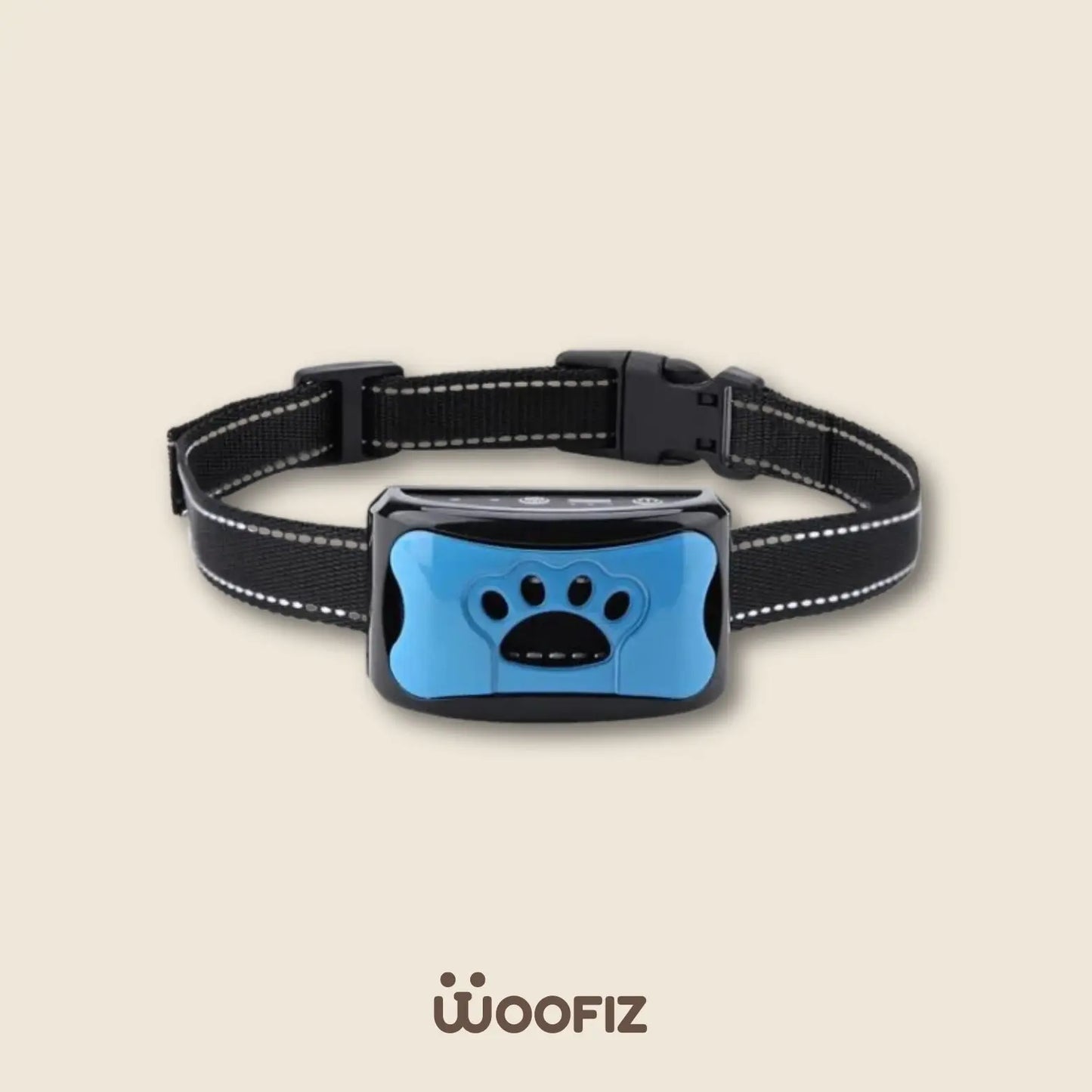 Collier anti-aboiement sans choc pour chien Woofiz